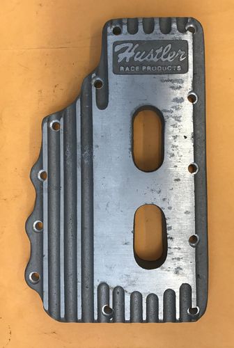 Hustler Race Products OMC Two Cylinder Exhaust Plate